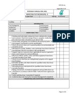 Petronas Carigali Sdn. Bhd. Inspection Test Record (Itr) - B Re-Instatement Leak Test P04-B1