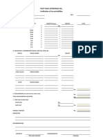 First PGMC Enterprises Inc. Verification of Accountabilities