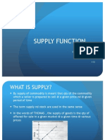 Supply Function ..: by Charandeep Singh Bba-I 610