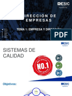 Tema 1 - Empresa y Direccion