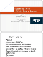 Fluid Flow in Rocket Nozzles