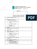 Critical Illness Claim Form: Issuing Office