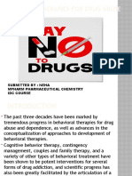 Behavioral Therapies For Drug Abuse