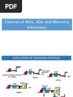 Emission (NOx SOx and Mercury) Reduction Techniques