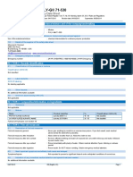 POLY-G® 71-530: Safety Data Sheet