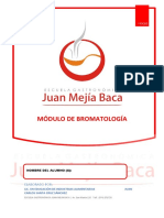 Módulo de Bromatología