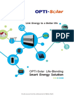 Smart Energy Solution: OPTI-Solar Life-Blending