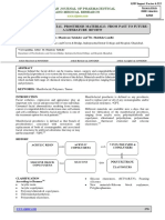 Scope of Maxillofacial Prosthesis Materials: From Past To Future-A Literature Review