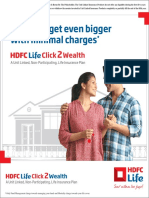 HDFC Life Click 2 Wealth - Brochure - Retail - V3