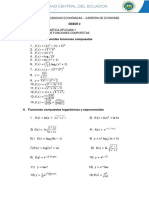 Deber 2 Derivada de Funciones Compuestas