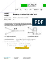 Deutz 510 Deutz 645 Bearing Bushes in Rocker Arm