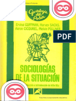 Díaz - Sociologías de La Situación