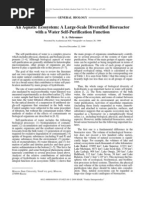 An Aquatic Ecosystem: A Large-Scale Diversified Bioreactor With A Water Self-Purification Function