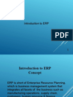 Introduction To ERP