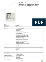 Technical Spec MiCOM P127 PDF