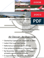 A Case Study On Air Deccan: Presented by