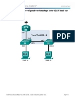 5.1.3.7 Lab - Configuring 802.1Q Trunk-Based Inter-VLAN Routing