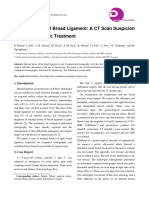 Internal Hernia of Broad Ligament: A CT Scan Suspicion and Laparoscopic Treatment