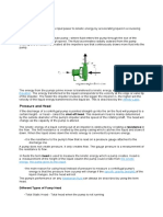 Pressure and Head: Bernoulli Equation Affinity Laws