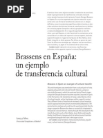 Brassens en España: Un Ejemplo de Transferencia Cultural