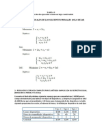 Tarea 3.1 Minimización y Dual