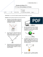 Práctica Dirigida Leyes de Newton