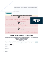 Error: Error: Error:: Footer Menu