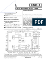 Parallel Interface, Multimedia Audio Codec: Features General Description