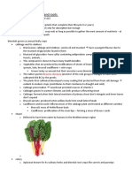 And Unit 5: Stems, Leaves and Roots: Brassica Oleracea