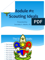 Module #1: Scouting Ideals: Presented By: Socrates V. Aledro, ES