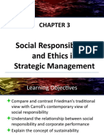 Chapter III - Social Responsbility and Ethics in Strategic Management