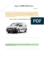 Citroën Berlingo II Fuses