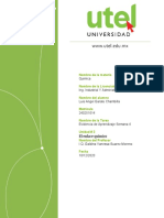 Química Semana 4 P Evidencia de Aprendizaje