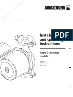 Installation and Operating Instructions: Astro 2 Circulator Models