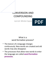 Conversion and Compounding