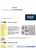 Nodexl Pro Tutorial:: Facebook Page Like Networks