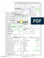 Figure N.2: API STD 610 CENTRIFUGAL PUMP DATA SHEET (U.S. Customary Units) (Continued)