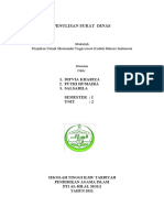 Makalah Penulisan Surat Dinas PDF