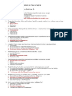 MULTIPLE CHOICE QUESTIONS IN TAX REVIEW Jan 5