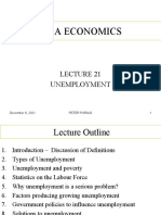 Lecture 21 - Unemployment