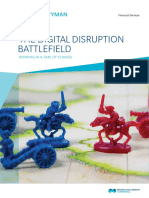 2015 Oliver Wyman The Digital Disruption Battlefield PDF