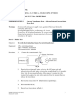 Current Transformer: Circuit