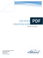 Job Description Creation Worksheet