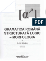 Gramatica Romana Structurata Logic Morfologia - O.G. Popa PDF