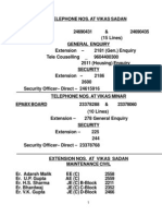 DDA Telephone - Directory