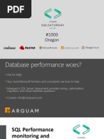 Perf Monitoring and Troubleshooting - PASS Saturday Oregon