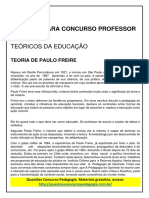 (RESUMO) - Paulo Freire PDF