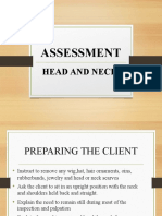 Assessment: Head and Neck