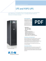 Eaton 91PS and 93PS UPS