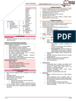 2022 Anesth s1t8 Intravenous Anesthesia and Opioids